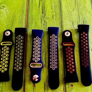 New 3 pack Charge 3/4 Sport Silicone Bands